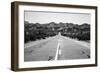 Desert Road in Arizona-null-Framed Photo