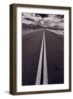 Desert Road Trip BW-Steve Gadomski-Framed Photographic Print