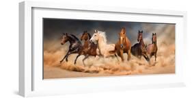 Desert Run-Svetlana-Framed Art Print