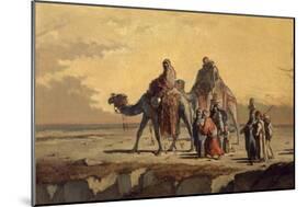 Desert Scene, C. 1863-Francisco Lameyer-Mounted Giclee Print