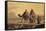 Desert Scene, C. 1863-Francisco Lameyer-Framed Stretched Canvas