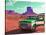 Desert Scene with Classic Truck in America-Salvatore Elia-Stretched Canvas