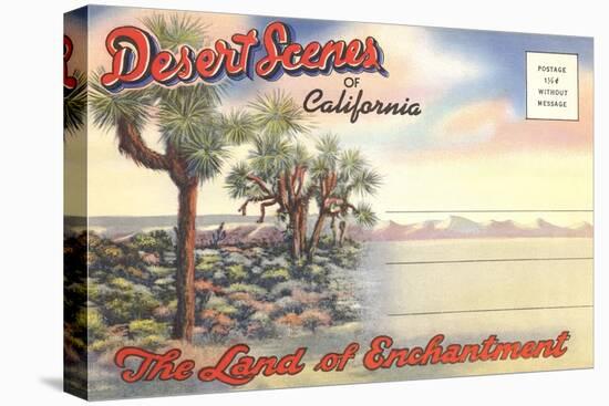 Desert Scenes, Postcard Folder-null-Stretched Canvas