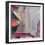 Desert study F    painterly, desert palate-Robbin Rawlings-Framed Art Print