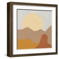 Desert Sun I-Moira Hershey-Framed Art Print