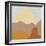 Desert Sun I-Moira Hershey-Framed Art Print