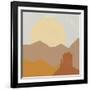 Desert Sun I-Moira Hershey-Framed Art Print