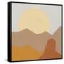 Desert Sun I-Moira Hershey-Framed Stretched Canvas