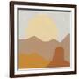 Desert Sun I-Moira Hershey-Framed Art Print