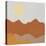 Desert Sun II-Moira Hershey-Stretched Canvas
