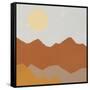 Desert Sun II-Moira Hershey-Framed Stretched Canvas