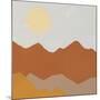 Desert Sun II-Moira Hershey-Mounted Premium Giclee Print