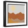 Desert Sun II-Moira Hershey-Framed Art Print