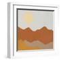 Desert Sun II-Moira Hershey-Framed Art Print