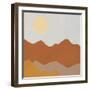 Desert Sun II-Moira Hershey-Framed Art Print