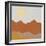 Desert Sun II-Moira Hershey-Framed Art Print