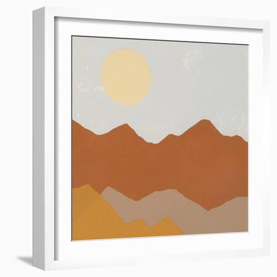 Desert Sun II-Moira Hershey-Framed Art Print