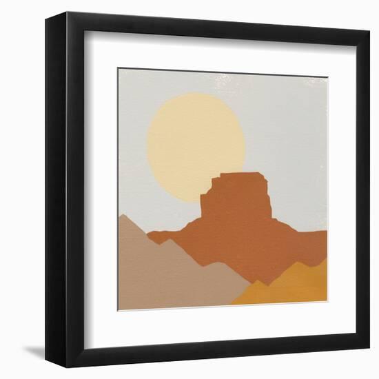 Desert Sun III-Moira Hershey-Framed Art Print