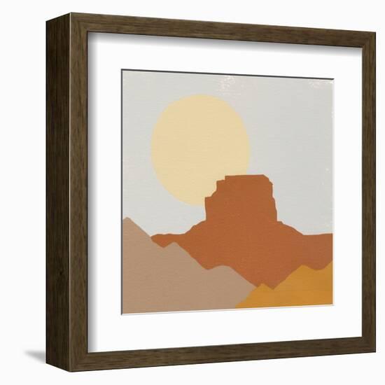 Desert Sun III-Moira Hershey-Framed Art Print