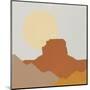 Desert Sun III-Moira Hershey-Mounted Art Print