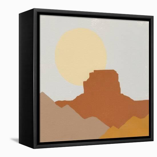 Desert Sun III-Moira Hershey-Framed Stretched Canvas