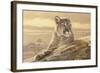 Desert Sunrise-Kalon Baughan-Framed Art Print