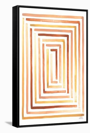 Desert Sunset II SP-Laura Marshall-Framed Stretched Canvas