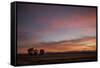 Desert Sunset-Aaron Matheson-Framed Stretched Canvas