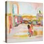 Desert Town-Jenny Westenhofer-Stretched Canvas