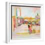 Desert Town-Jenny Westenhofer-Framed Art Print