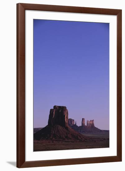 Desert Valley at Dusk-DLILLC-Framed Photographic Print