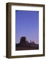 Desert Valley at Dusk-DLILLC-Framed Photographic Print