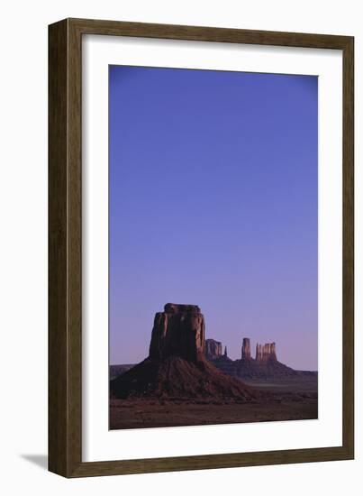 Desert Valley at Dusk-DLILLC-Framed Photographic Print