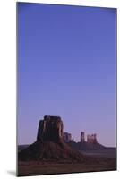 Desert Valley at Dusk-DLILLC-Mounted Photographic Print
