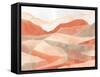 Desert Valley II-June Erica Vess-Framed Stretched Canvas