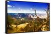 Desert view - Grand Canyon - National Park - Arizona - United States-Philippe Hugonnard-Framed Stretched Canvas