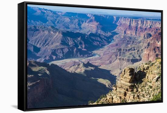 Desert View Point over the Grand Canyonarizona, United States of America, North America-Michael Runkel-Framed Stretched Canvas