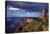 Desert View Watchtower and South Rim-James Randklev-Stretched Canvas