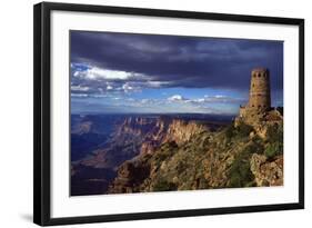 Desert View Watchtower and South Rim-James Randklev-Framed Photographic Print
