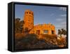 Desert View Watchtower, Grand Canyon Nat'l Park, UNESCO World Heritage Site, Northern Arizona, USA-Michael Nolan-Framed Stretched Canvas
