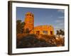 Desert View Watchtower, Grand Canyon Nat'l Park, UNESCO World Heritage Site, Northern Arizona, USA-Michael Nolan-Framed Photographic Print