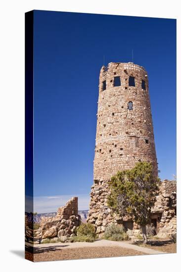 Desert View Watchtower, South Rim, Grand Canyon Nat'l Park, UNESCO Site, Arizona, USA-Neale Clark-Stretched Canvas