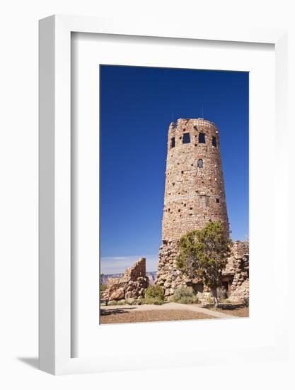 Desert View Watchtower, South Rim, Grand Canyon Nat'l Park, UNESCO Site, Arizona, USA-Neale Clark-Framed Photographic Print
