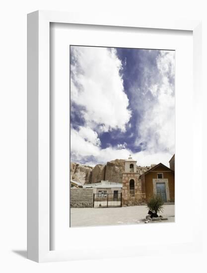 Desert Village Altiplano Bolivia-kikkerdirk-Framed Photographic Print