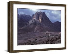 Desert Village in the Foothills of Mt. Sinai, Egypt-Janis Miglavs-Framed Photographic Print