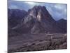Desert Village in the Foothills of Mt. Sinai, Egypt-Janis Miglavs-Mounted Photographic Print