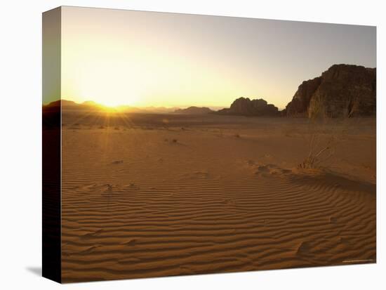 Desert, Wadi Rum, Jordan, Middle East-Sergio Pitamitz-Stretched Canvas