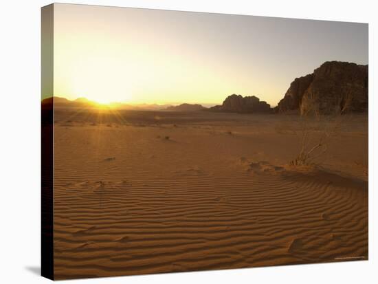 Desert, Wadi Rum, Jordan, Middle East-Sergio Pitamitz-Stretched Canvas