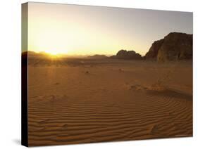 Desert, Wadi Rum, Jordan, Middle East-Sergio Pitamitz-Stretched Canvas