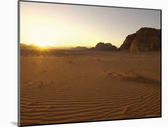 Desert, Wadi Rum, Jordan, Middle East-Sergio Pitamitz-Mounted Photographic Print